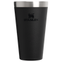 Swatch for Stanley 1913 Adventure Stacking Beer Pint 16 OZ 0.47 L in Black 2.0 | Front View