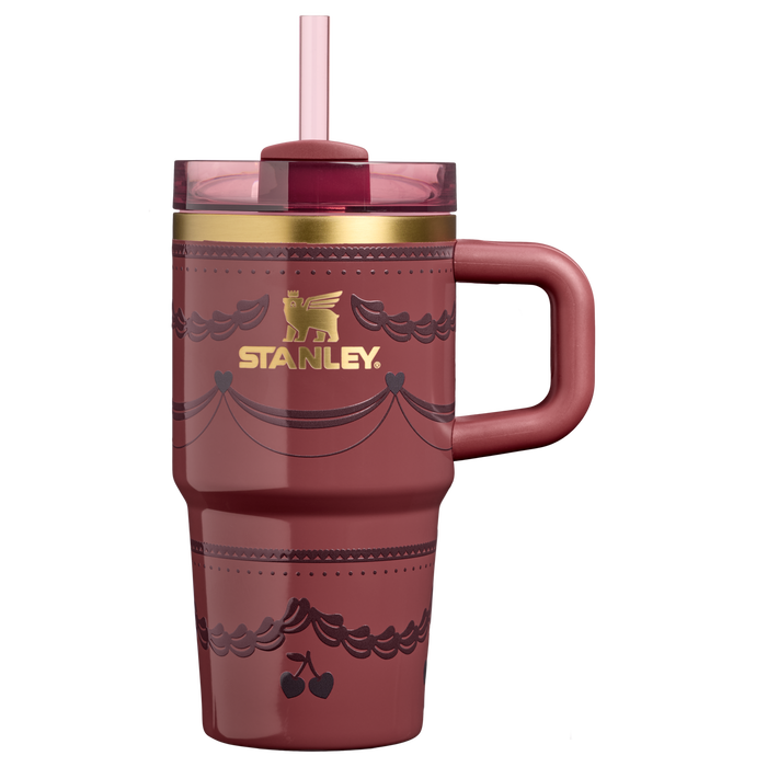 Stanley 1913 Quencher® H2.0 FlowState™ Tumbler 0.59L en Red Velvet Cake | Ver Delante