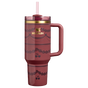 Kleurstaal voor Stanley 1913 Quencher® H2.0 FlowState™ Tumbler 1.18L in Red Velvet Cake | Weergave Voorkant