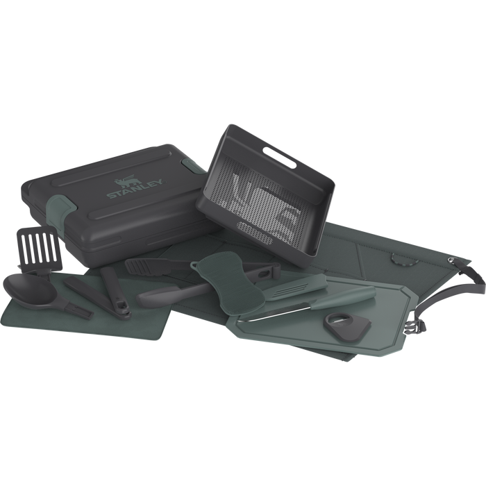 Stanley 1913 Wildfare Core Prep & Clean Set in Shale + Charcoal