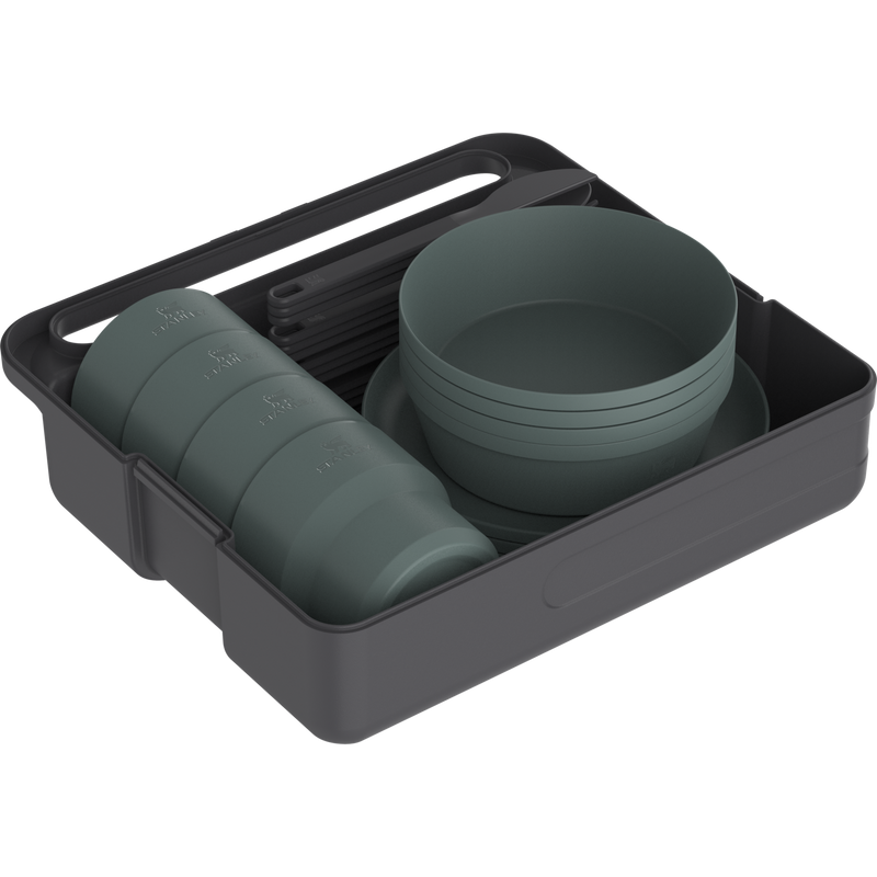 Stanley 1913 Wildfare Core Dinner Box Set en Shale + Charcoal