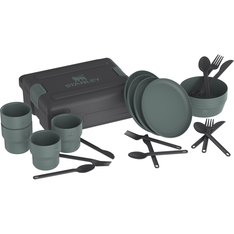 Stanley 1913 Wildfare Core Dinner Box Set en Shale + Charcoal