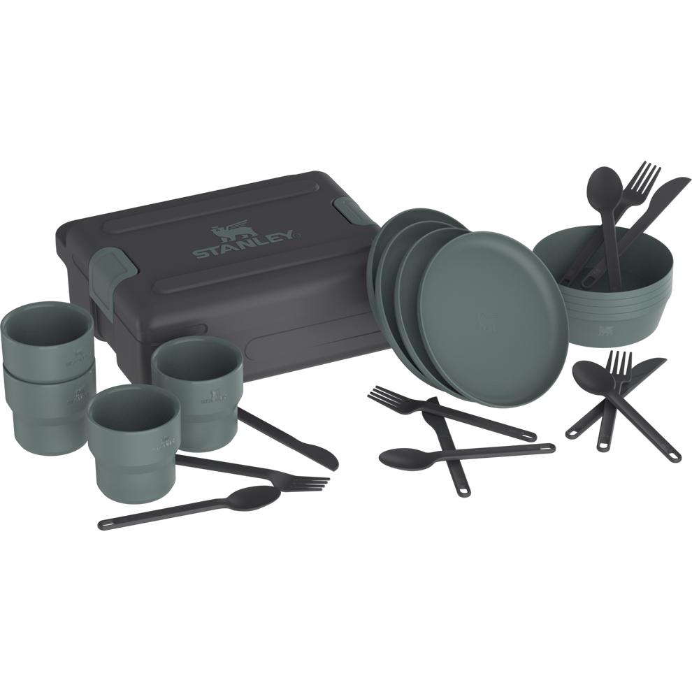 Stanley 1913 Wildfare Core Dinner Box Set en Shale + Charcoal