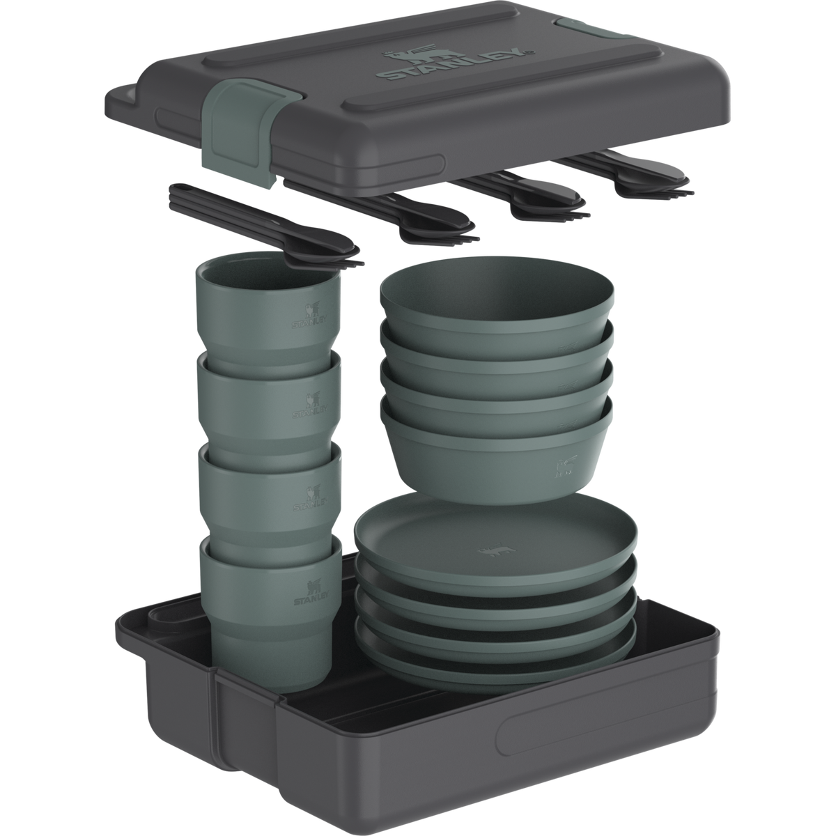 Stanley 1913 Wildfare Core Dinner Box Set en Shale + Charcoal | Ver 2