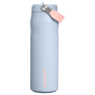 Swatch for Stanley 1913 The IceFlow™ Bottle with Flip Straw Lid 24 oz 0.71 L in Blue Dream | Front View