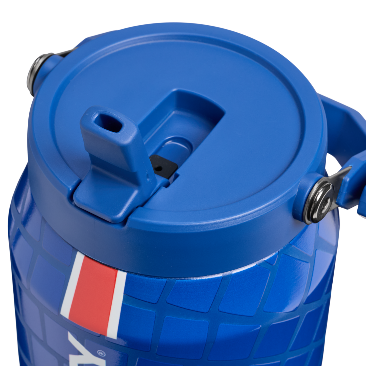 Stanley 1913 Stanley 1913 x Paris Saint-Germain IceFlow™ Flip Straw 2.0 Jug 64 OZ in PSG Nouveau | Lid Detailed View
