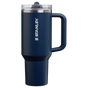 Swatch for Stanley 1913 The Quencher ProTour Flip Straw Tumbler 40 OZ  1.18 L in Dark Navy | Front View